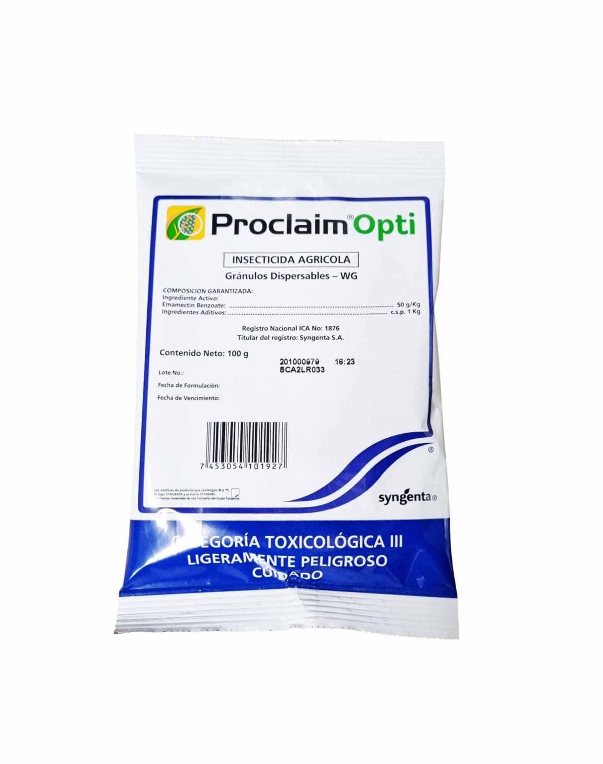 Proclaim 5 SG 100Gr – Superagro Global SAS
