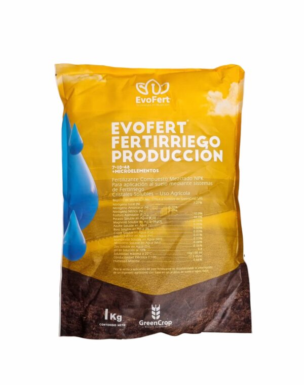 Evofert Fertirriego Producción  1Kg