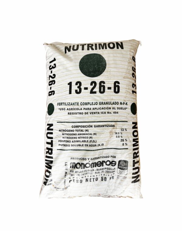 Monómeros Nutrimon 13-26-6 50Kg