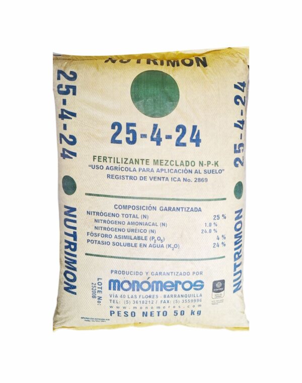 NUTRIMON 25 4 24 Monómeros Nutrimon 25 4 24 50Kg