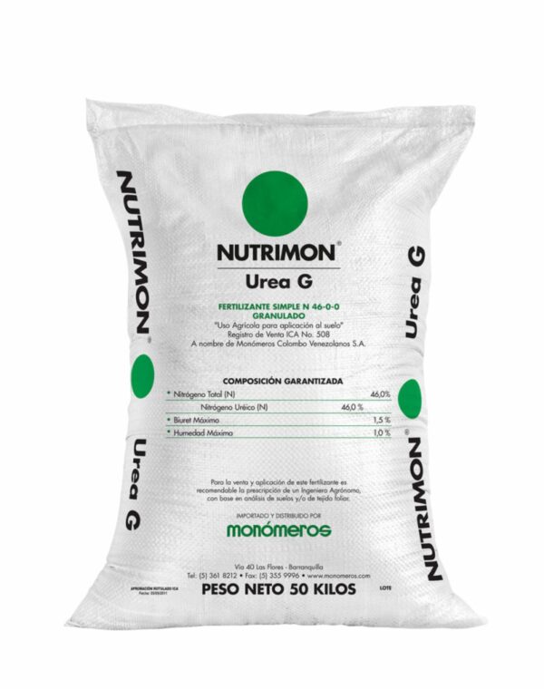 Monómeros Nutrimon Urea 50 Kg